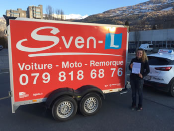 Auto Moto Ecole Sven-L Noble Contrée, Examen Remorque